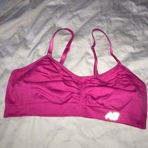 Pink New Balance Sports Bra